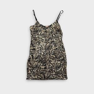 Women's Brown and Multi Dress